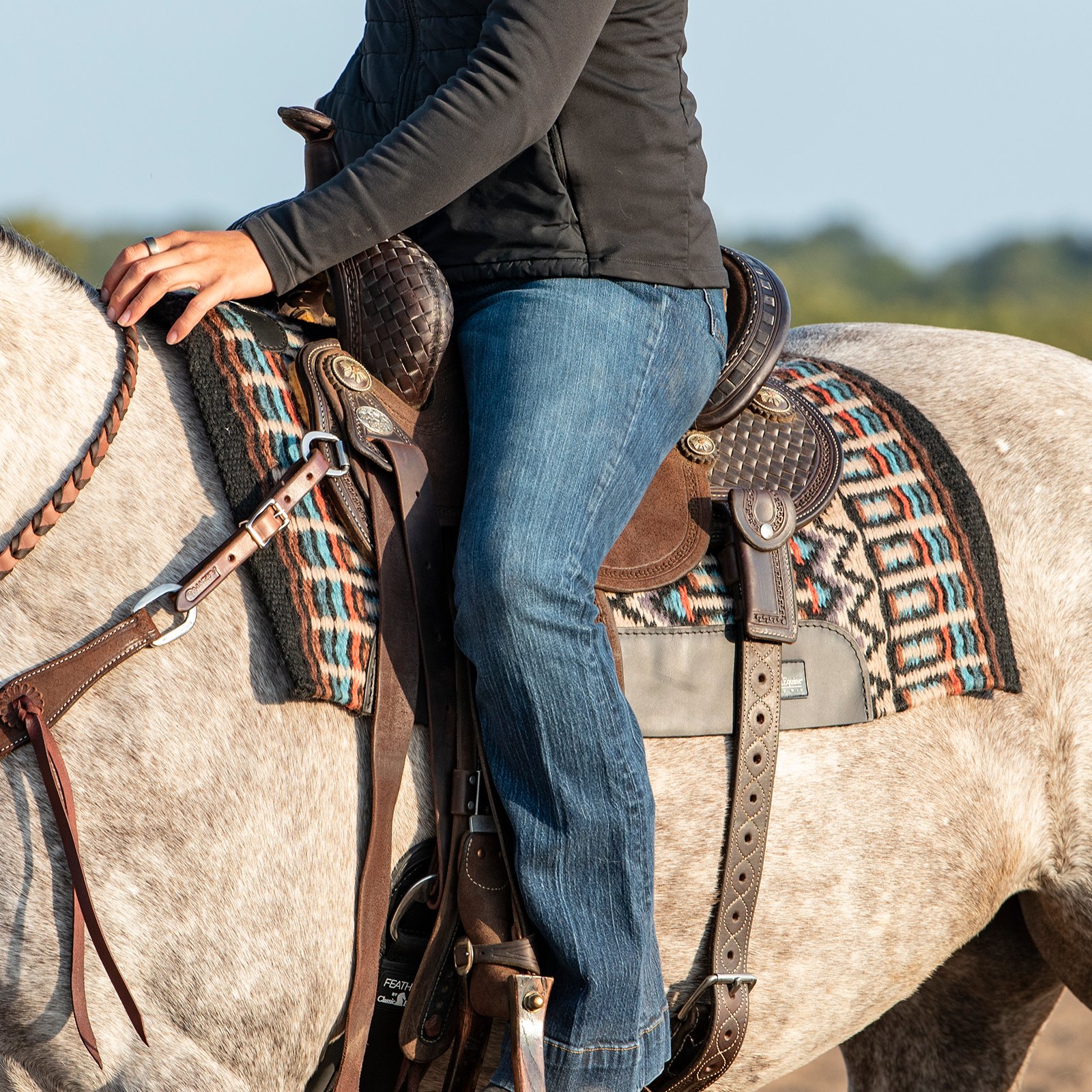 Classic Straight Blanket Top Pad 1 inch