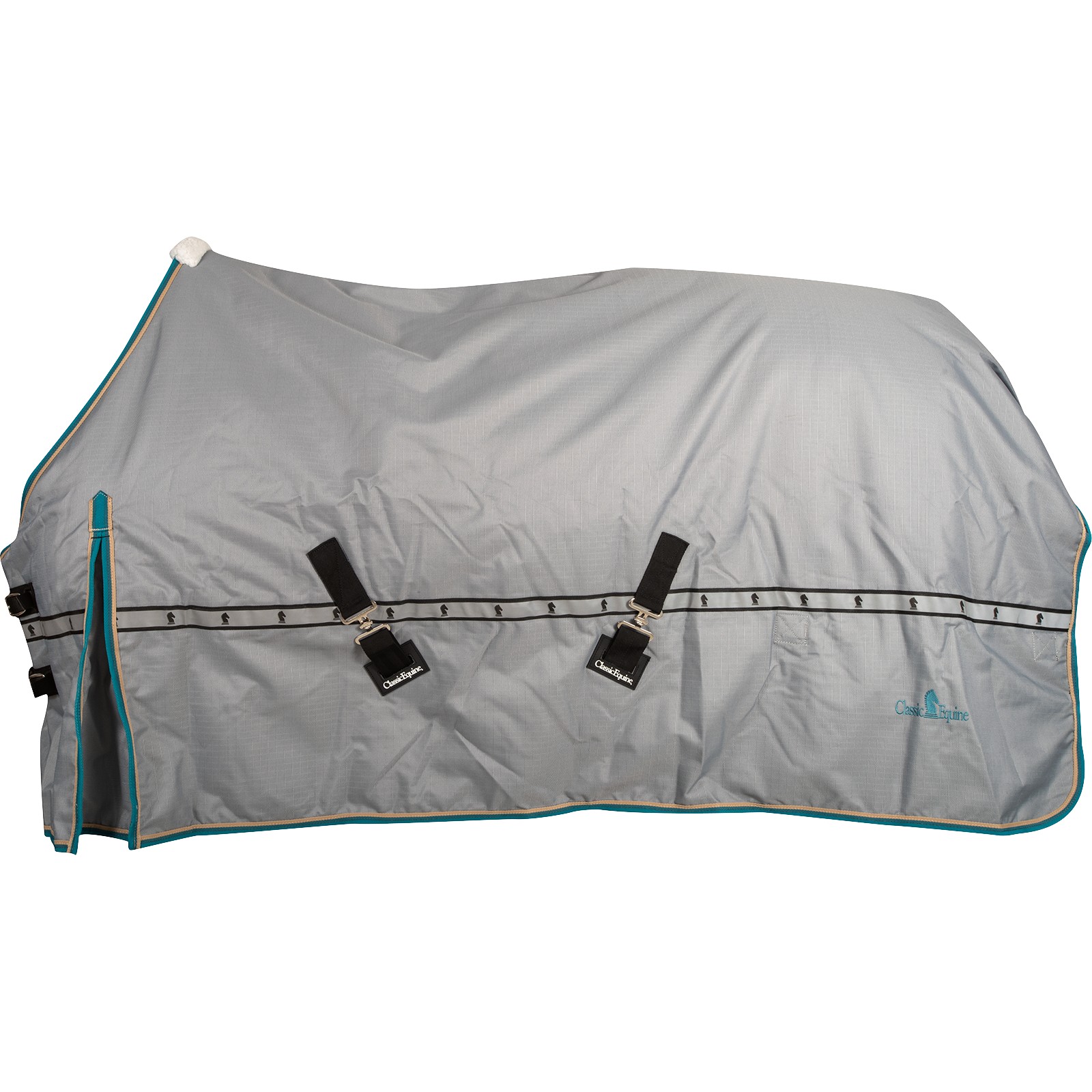Classic Equine 5K Cross Trainer Couverture d'hiver avec capuche Motif