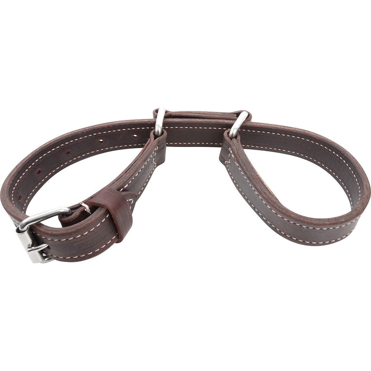 Staffe Per Staffe (Hobbles) Dritte In Cuoio Borgogna &ndash; 1 Paio