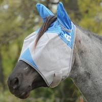 Masque Anti-mouches Cashel Crusader Cheval - Protection UV 70% - Taille